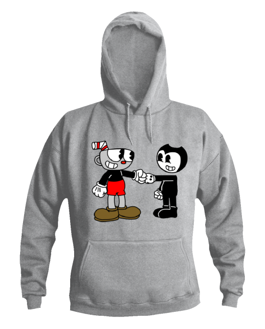 Džemperis Cuphead and bendy Džemperis Cuphead and bendy